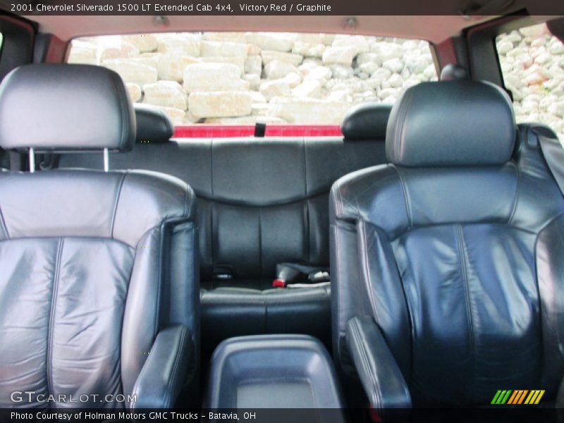 Victory Red / Graphite 2001 Chevrolet Silverado 1500 LT Extended Cab 4x4