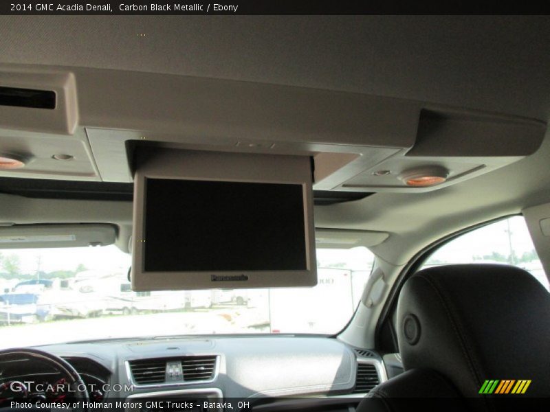 Carbon Black Metallic / Ebony 2014 GMC Acadia Denali