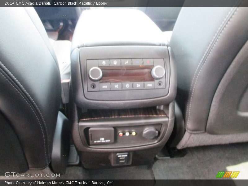 Carbon Black Metallic / Ebony 2014 GMC Acadia Denali