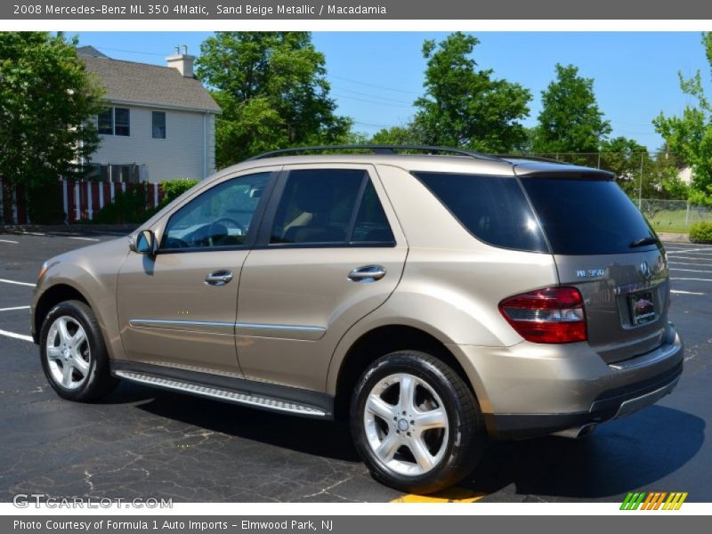 Sand Beige Metallic / Macadamia 2008 Mercedes-Benz ML 350 4Matic