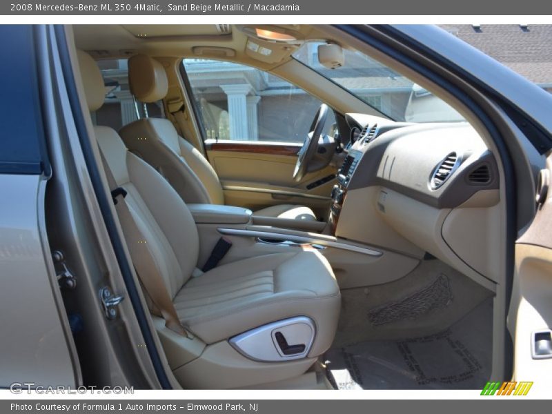 Sand Beige Metallic / Macadamia 2008 Mercedes-Benz ML 350 4Matic