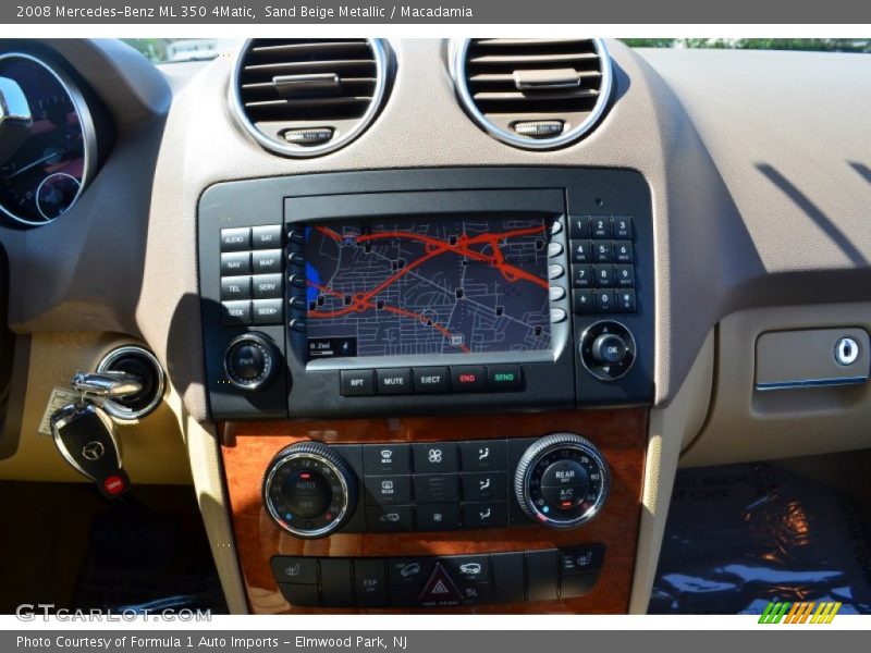 Sand Beige Metallic / Macadamia 2008 Mercedes-Benz ML 350 4Matic