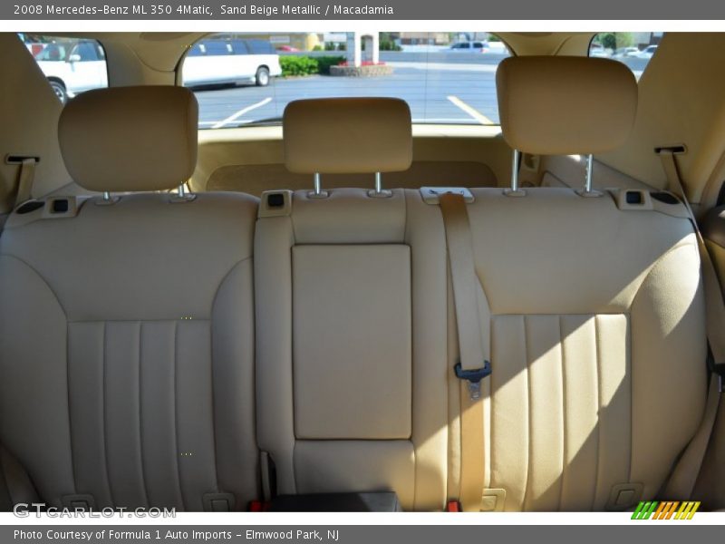 Sand Beige Metallic / Macadamia 2008 Mercedes-Benz ML 350 4Matic