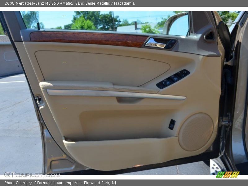 Sand Beige Metallic / Macadamia 2008 Mercedes-Benz ML 350 4Matic