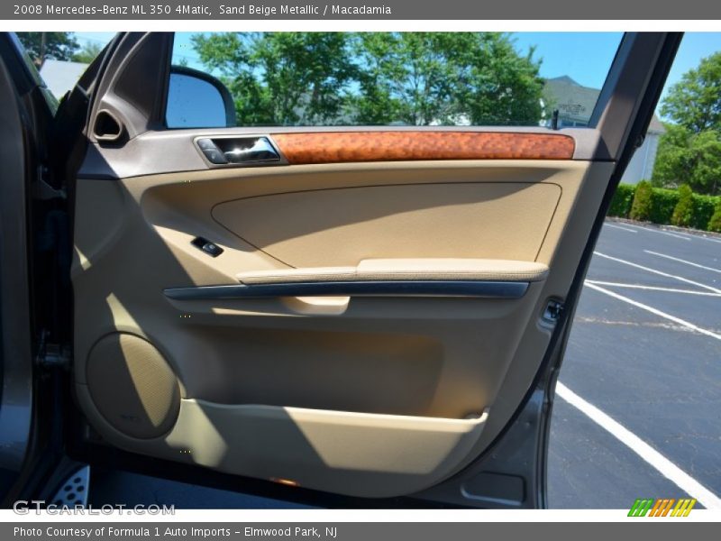 Sand Beige Metallic / Macadamia 2008 Mercedes-Benz ML 350 4Matic
