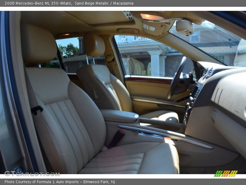 Sand Beige Metallic / Macadamia 2008 Mercedes-Benz ML 350 4Matic