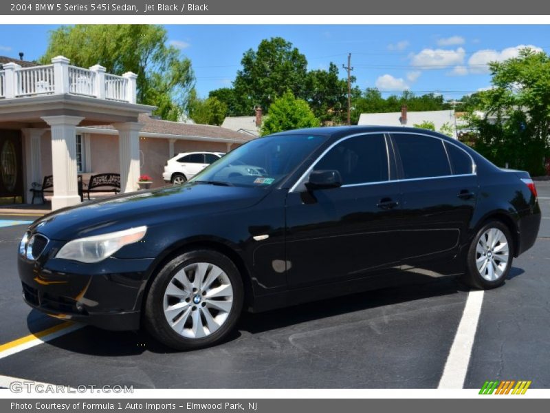 Jet Black / Black 2004 BMW 5 Series 545i Sedan