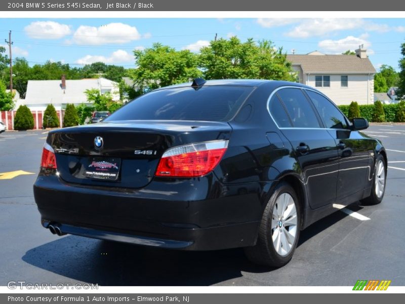 Jet Black / Black 2004 BMW 5 Series 545i Sedan