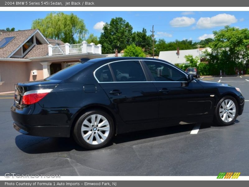 Jet Black / Black 2004 BMW 5 Series 545i Sedan