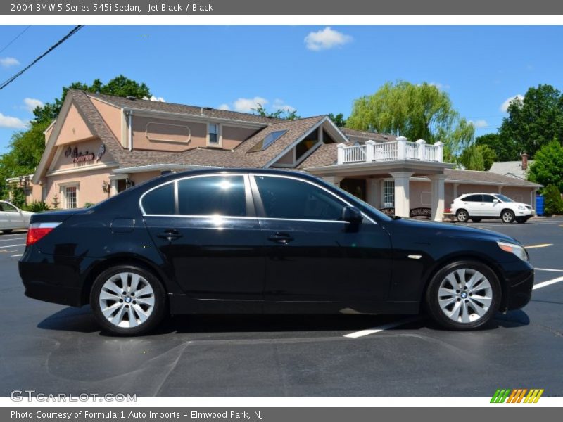 Jet Black / Black 2004 BMW 5 Series 545i Sedan