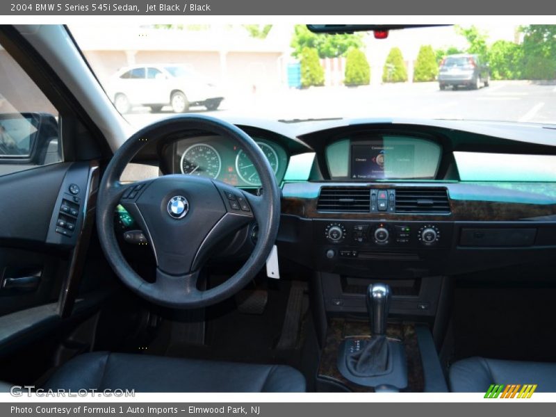Jet Black / Black 2004 BMW 5 Series 545i Sedan