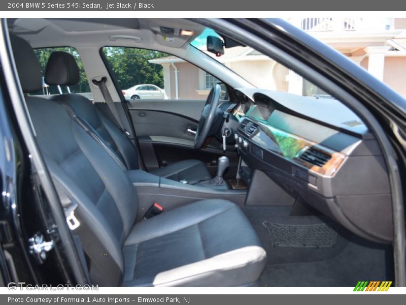Jet Black / Black 2004 BMW 5 Series 545i Sedan