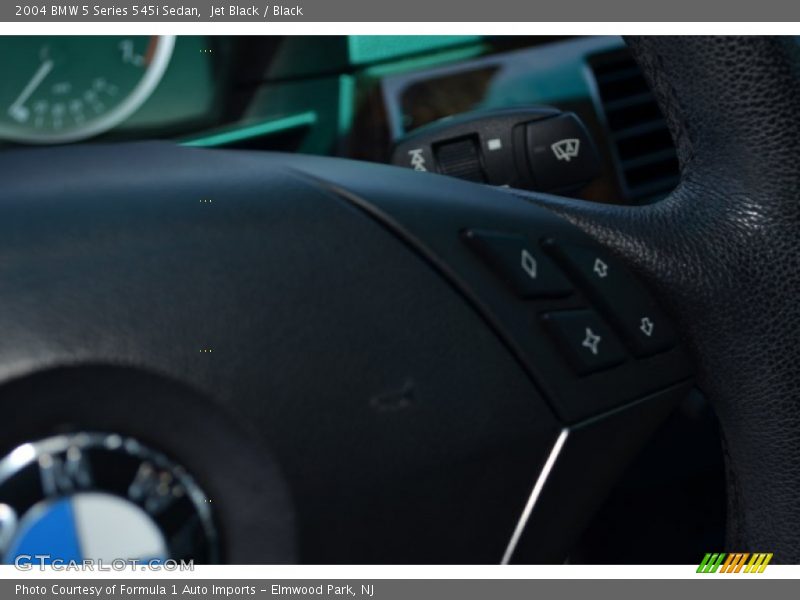 Jet Black / Black 2004 BMW 5 Series 545i Sedan