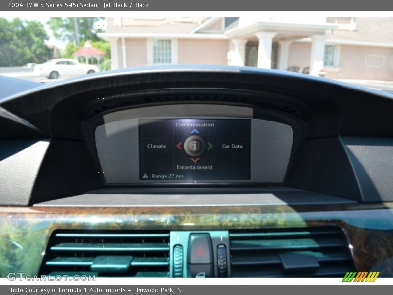 Jet Black / Black 2004 BMW 5 Series 545i Sedan