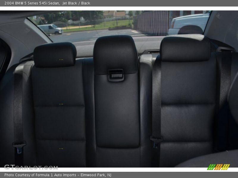 Jet Black / Black 2004 BMW 5 Series 545i Sedan