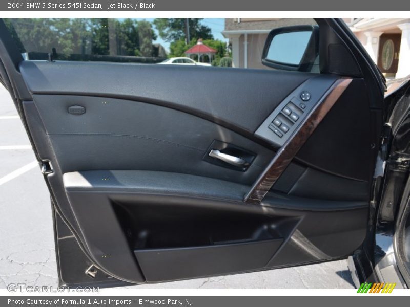 Jet Black / Black 2004 BMW 5 Series 545i Sedan