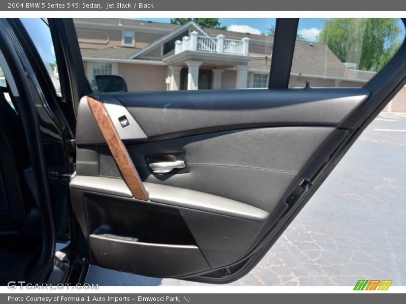 Jet Black / Black 2004 BMW 5 Series 545i Sedan