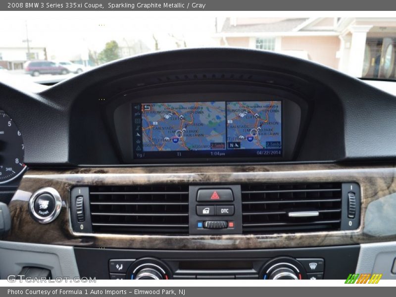 Sparkling Graphite Metallic / Gray 2008 BMW 3 Series 335xi Coupe