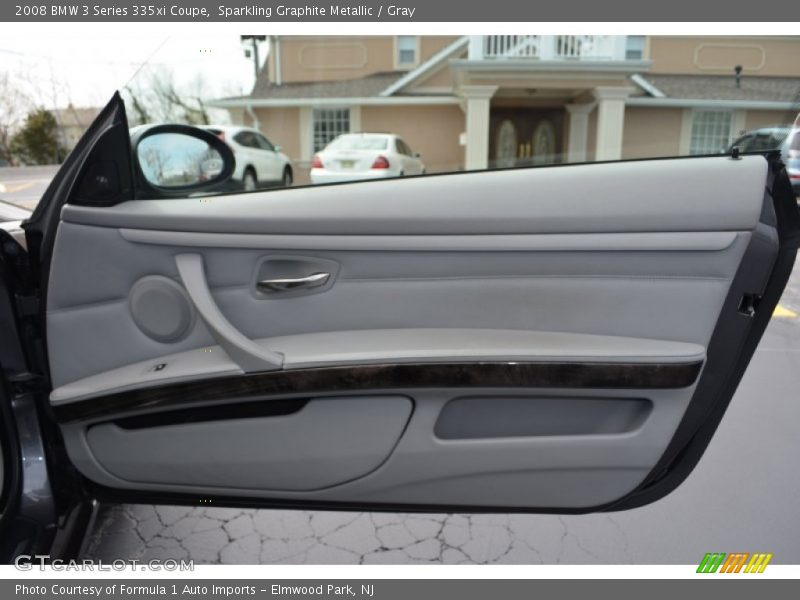 Sparkling Graphite Metallic / Gray 2008 BMW 3 Series 335xi Coupe