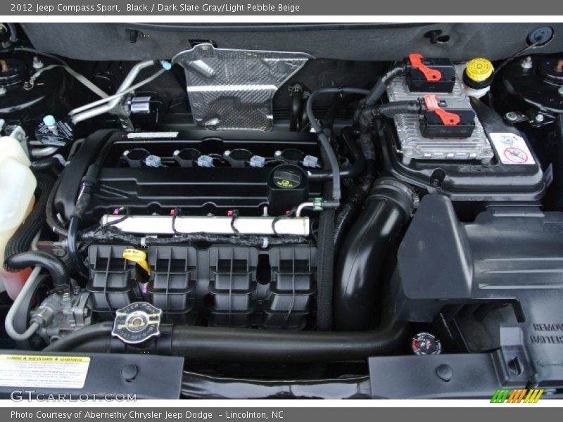 Black / Dark Slate Gray/Light Pebble Beige 2012 Jeep Compass Sport