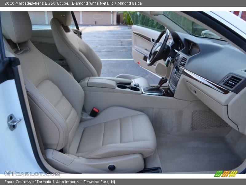 Diamond White Metallic / Almond Beige 2010 Mercedes-Benz E 350 Coupe