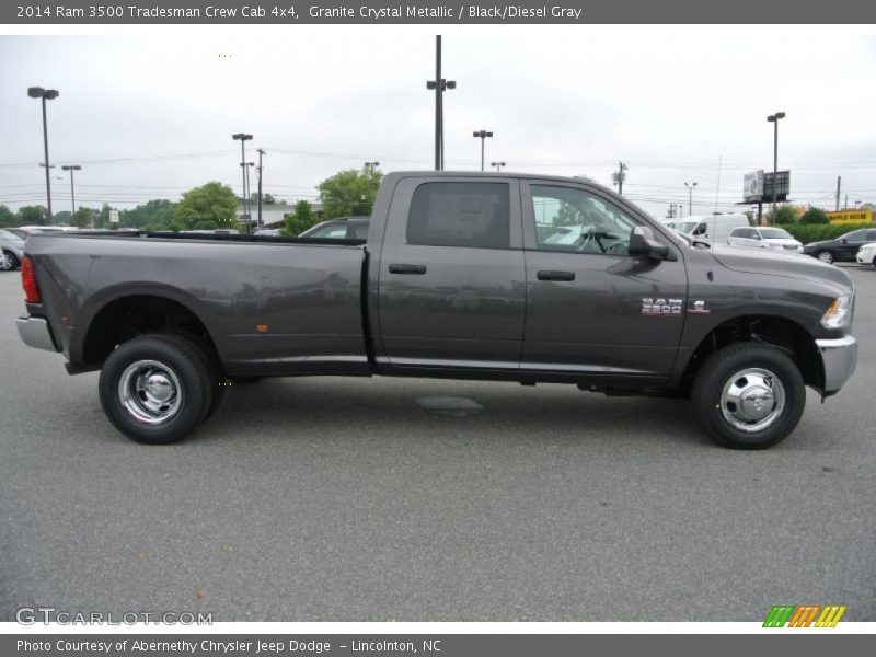 Granite Crystal Metallic / Black/Diesel Gray 2014 Ram 3500 Tradesman Crew Cab 4x4