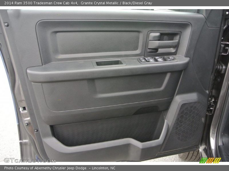 Granite Crystal Metallic / Black/Diesel Gray 2014 Ram 3500 Tradesman Crew Cab 4x4