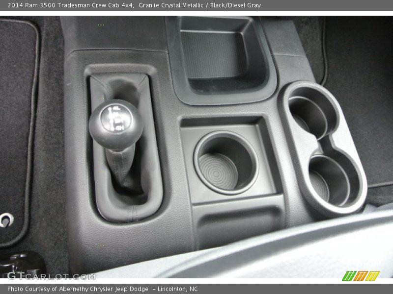 Granite Crystal Metallic / Black/Diesel Gray 2014 Ram 3500 Tradesman Crew Cab 4x4