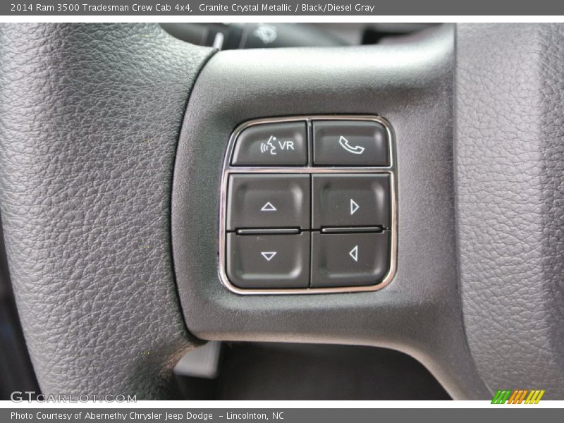 Granite Crystal Metallic / Black/Diesel Gray 2014 Ram 3500 Tradesman Crew Cab 4x4
