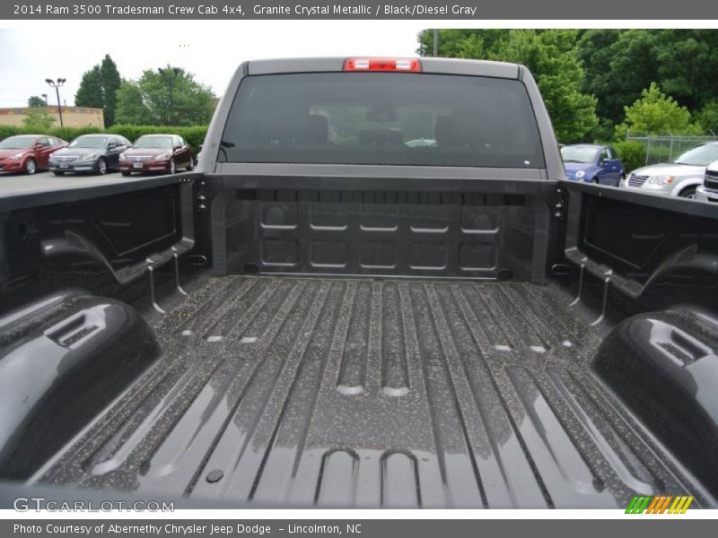 Granite Crystal Metallic / Black/Diesel Gray 2014 Ram 3500 Tradesman Crew Cab 4x4