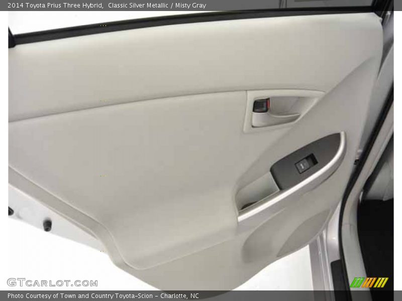 Classic Silver Metallic / Misty Gray 2014 Toyota Prius Three Hybrid