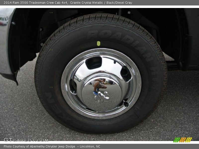 Granite Crystal Metallic / Black/Diesel Gray 2014 Ram 3500 Tradesman Crew Cab 4x4