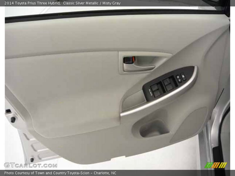 Classic Silver Metallic / Misty Gray 2014 Toyota Prius Three Hybrid