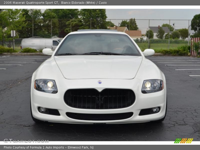 Bianco Eldorado (White) / Cuoio 2006 Maserati Quattroporte Sport GT