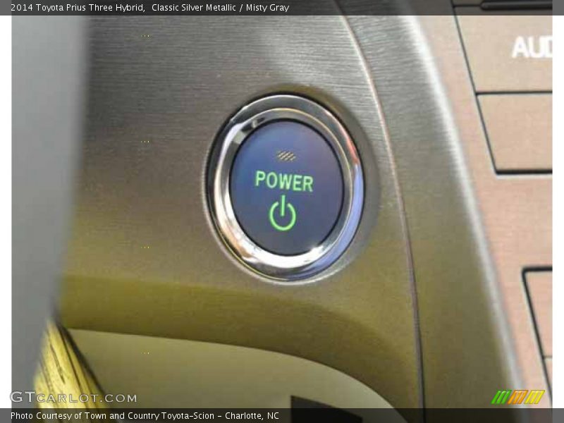 Classic Silver Metallic / Misty Gray 2014 Toyota Prius Three Hybrid