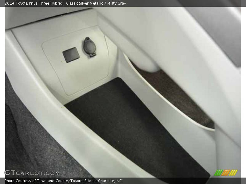 Classic Silver Metallic / Misty Gray 2014 Toyota Prius Three Hybrid