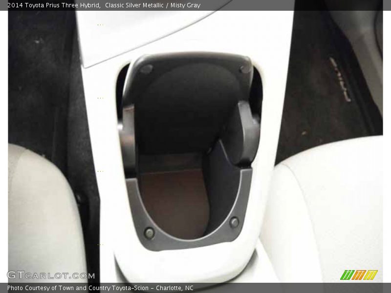 Classic Silver Metallic / Misty Gray 2014 Toyota Prius Three Hybrid