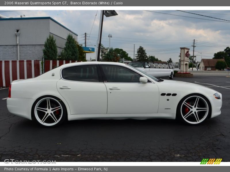 Bianco Eldorado (White) / Cuoio 2006 Maserati Quattroporte Sport GT