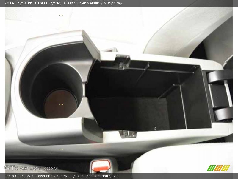 Classic Silver Metallic / Misty Gray 2014 Toyota Prius Three Hybrid