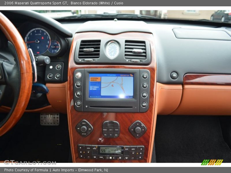 Bianco Eldorado (White) / Cuoio 2006 Maserati Quattroporte Sport GT