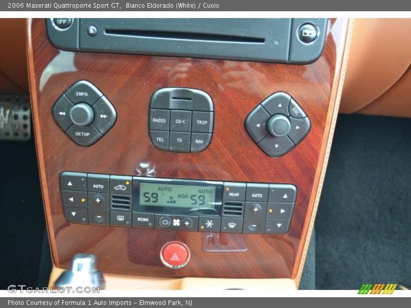 Bianco Eldorado (White) / Cuoio 2006 Maserati Quattroporte Sport GT