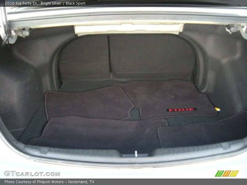 Bright Silver / Black Sport 2010 Kia Forte SX