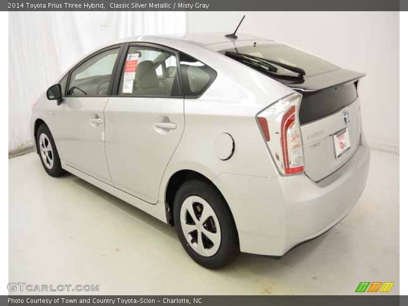 Classic Silver Metallic / Misty Gray 2014 Toyota Prius Three Hybrid