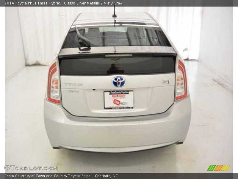Classic Silver Metallic / Misty Gray 2014 Toyota Prius Three Hybrid