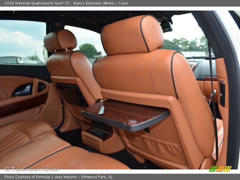 Bianco Eldorado (White) / Cuoio 2006 Maserati Quattroporte Sport GT