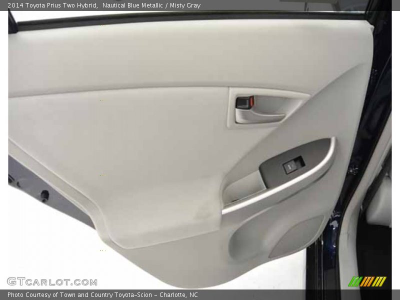Nautical Blue Metallic / Misty Gray 2014 Toyota Prius Two Hybrid
