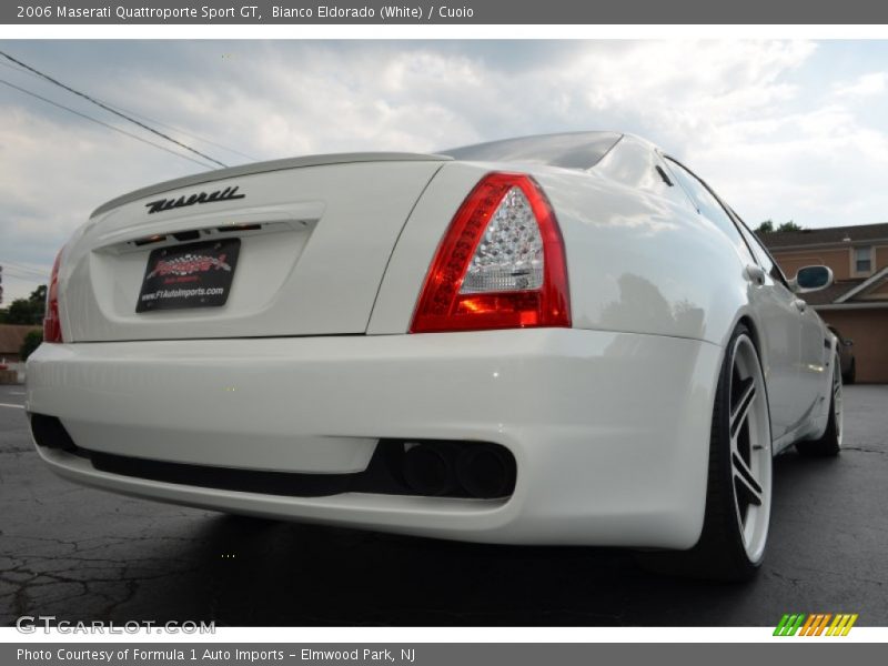 Bianco Eldorado (White) / Cuoio 2006 Maserati Quattroporte Sport GT