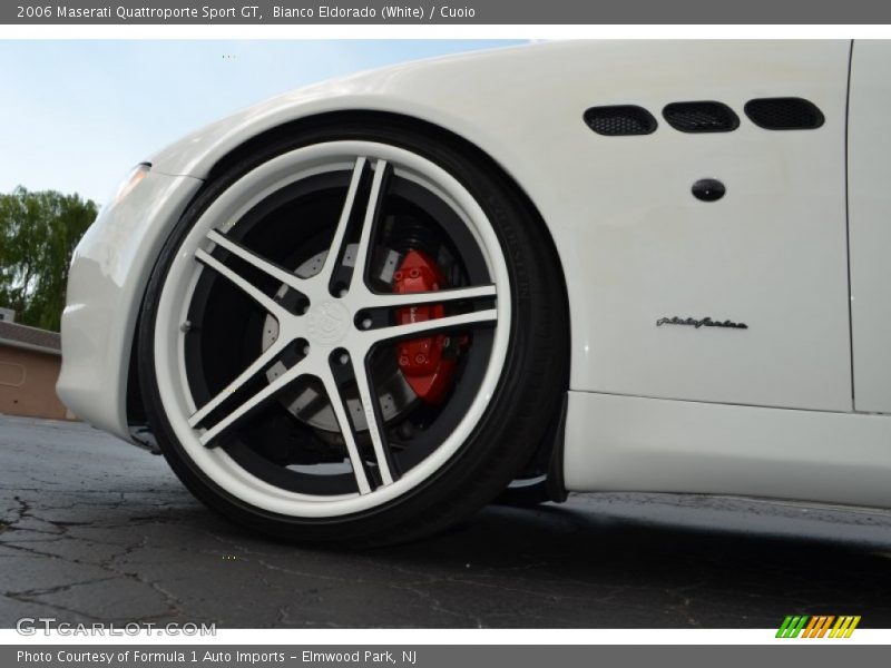 Bianco Eldorado (White) / Cuoio 2006 Maserati Quattroporte Sport GT
