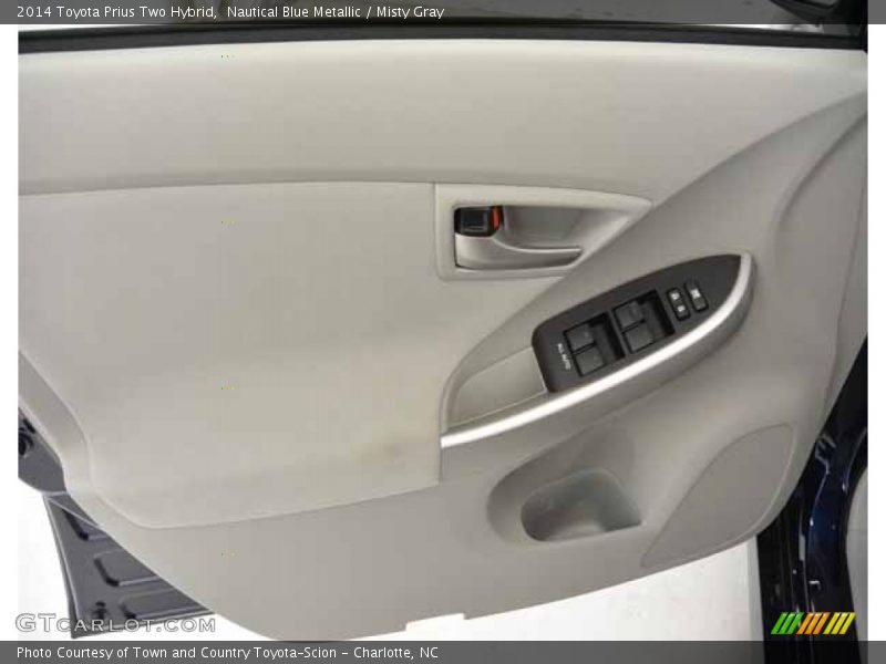 Nautical Blue Metallic / Misty Gray 2014 Toyota Prius Two Hybrid