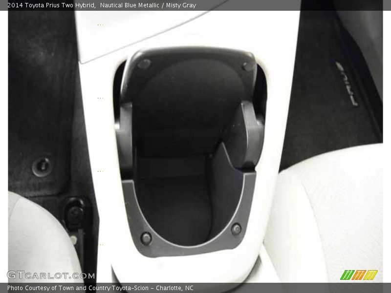Nautical Blue Metallic / Misty Gray 2014 Toyota Prius Two Hybrid